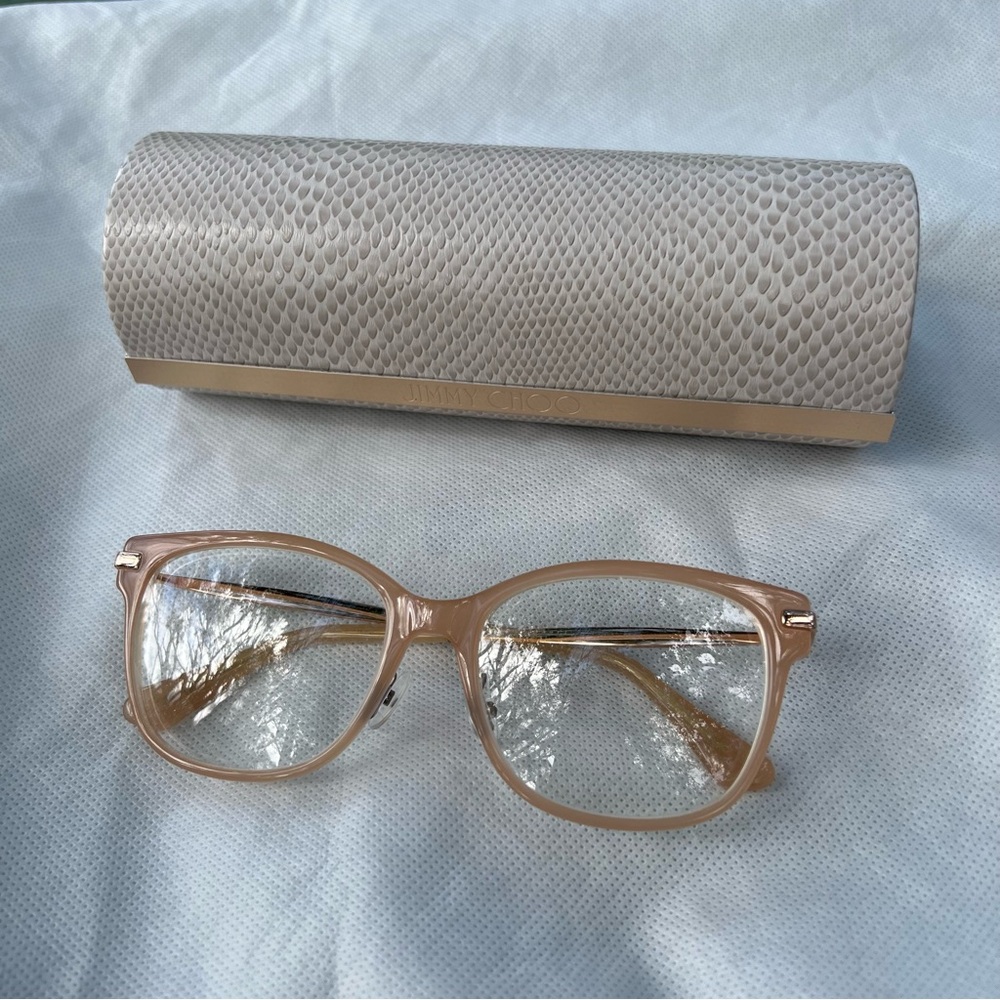 Jimmy Choo JC181 35J PINK 51/17/140 Womens Eyeglasses Frame